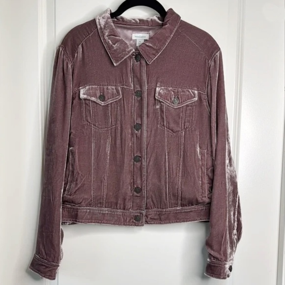 Sundance | Wren Velvet Western Jacket in Dusty Mauve, Size LP ♥ Like new! - Picture 3 of 8